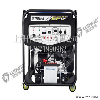 原装进口雅马哈EF13500TE三相380V电启动静音汽油发电机组125KVA 雅马哈12KW发电机图3