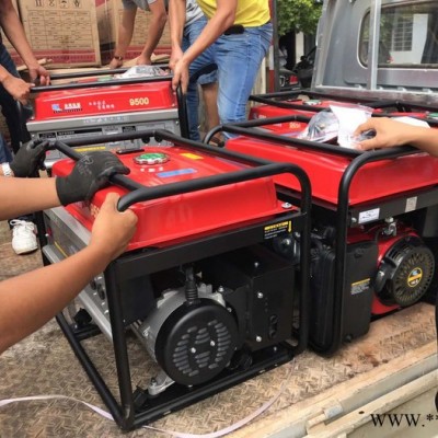 低噪音 小型发电机 220v家用手动电动3KW8KW单相汽油发电机图2