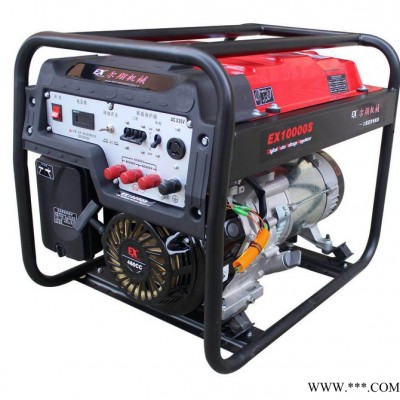 低噪音 小型发电机 220v家用手动电动3KW8KW单相汽油发电机图1
