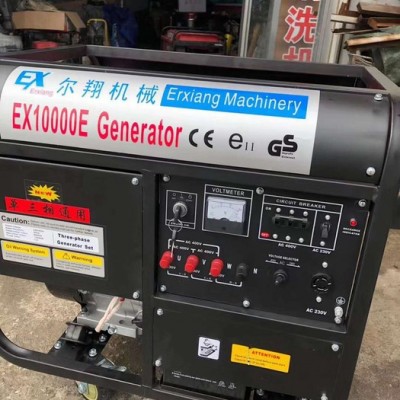 低噪音 小型发电机 220v家用手动电动3KW8KW单相汽油发电机图4