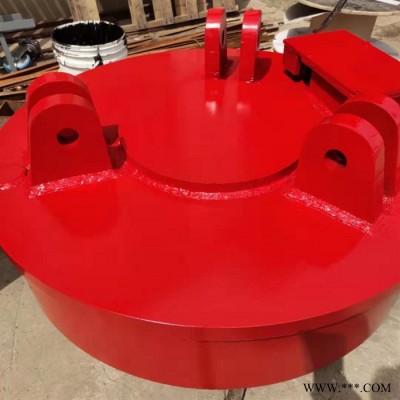 鑫运液压发电起重电磁铁 MW5-110电磁铁吸盘起重设备 起重机电磁铁价格