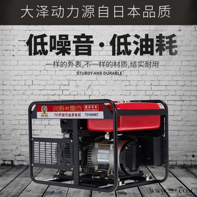 15kw汽油发电机 便携汽油发电机 应急汽油发电机 大泽汽油发电机图6