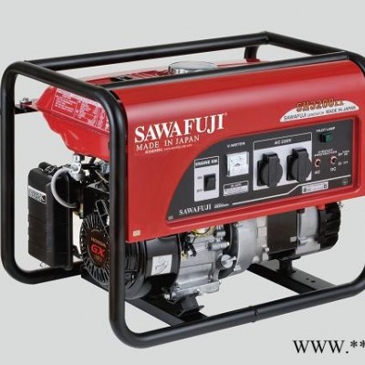 日本泽藤SAWAFUJI SH3200EX额定2.2KW进口汽油发电机图3