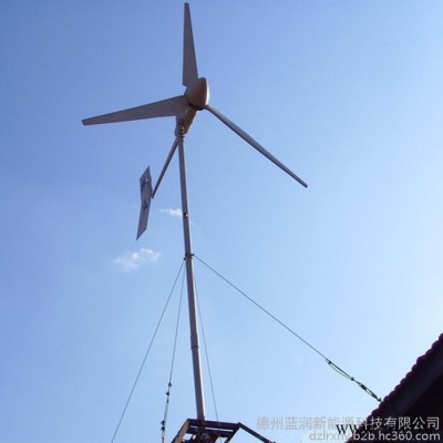 小型风力发电机风光互补风力发电机800w永磁低转速 山区用风力发电机 蓝润风力发电原理环保节能图1