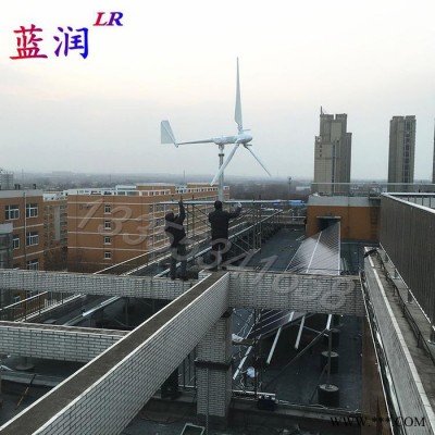 小型风力发电机风光互补风力发电机800w永磁低转速 山区用风力发电机 蓝润风力发电原理环保节能图2