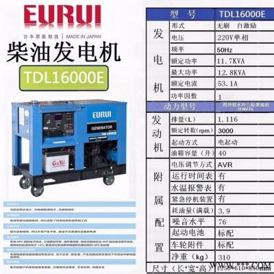 日本东洋 进口三相发电机TSN26000TE图8