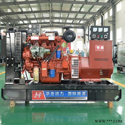 山东50kw潍坊柴油发电机 电调发电机组 配四保护系统 50千瓦纯铜线发电机 50kw发电机组 发电机图3