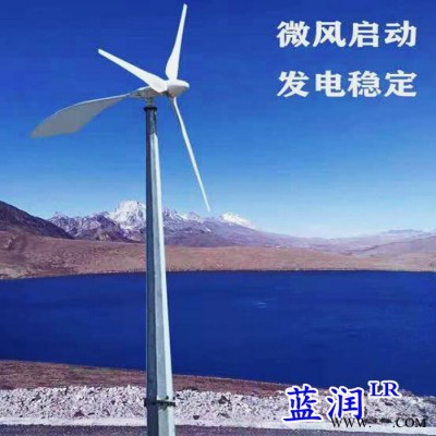 蓝润30KW风力发电机 并网风力发电机价格  永磁三相风力发电机发电量高使用寿命长 风力发电机配件图3