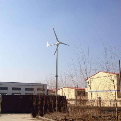 蓝润2KW微风启动风力发电机 屋顶安装风力发电机 发电机**价廉图3
