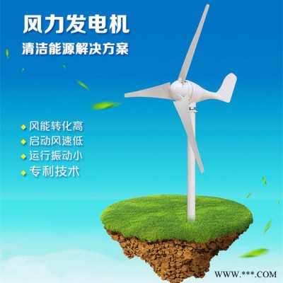 蓝润100-500瓦风力发电机 照明工程用风力发电机微型风力发电机价格 风力发电机厂家风光互补发电图5