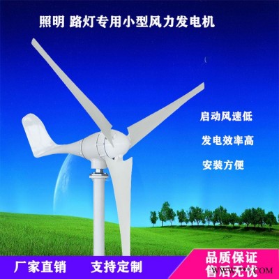 蓝润100-500瓦风力发电机 照明工程用风力发电机微型风力发电机价格 风力发电机厂家风光互补发电图2