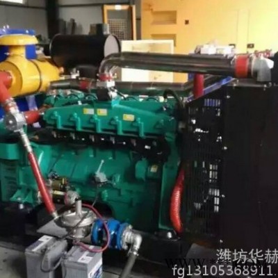 潍柴90kw燃气发电机 90千瓦沼气发电机组 6126系列沼气发电机供电设备图3