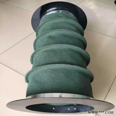 鑫洪厂家 帆布除尘软连接 风机硅胶软连接 风机软连接生产图6