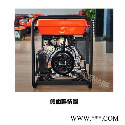科马柴油发电机 单相小型家用发电机组7KW图3