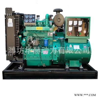 潍柴发电机组 绿色节能  小50KW发电机组   推荐全铜发电机 380v220v图2