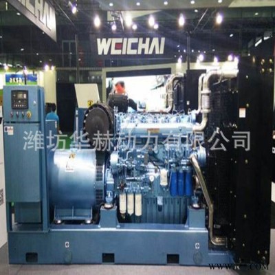 潍柴原厂柴油发电机组400kw 三相发电机220v380v发电机 工厂备用图3