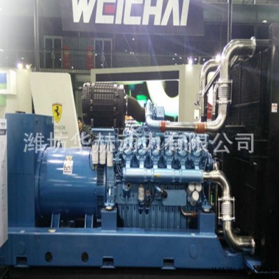 潍柴原厂柴油发电机组400kw 三相发电机220v380v发电机 工厂备用图1