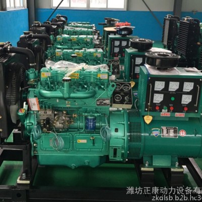 40kw潍柴柴油发电机组 发电机 减速机轧机专用40千瓦水冷柴油全铜发电机图2