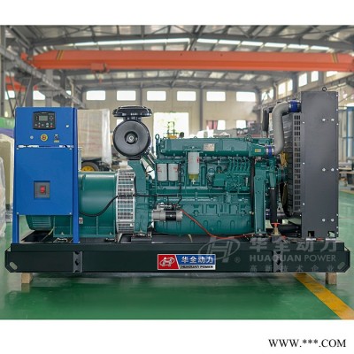 柴油发电机 250kw 潍坊原厂250千瓦防雨棚柴油发电机组 6126IZLD系列全铜发电机 电子调速发电机组图2