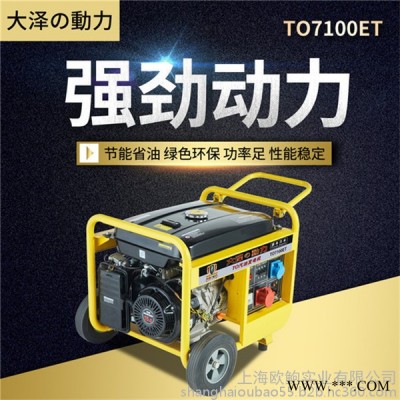 大泽动力6kw汽油发电机 大泽动力汽油发电机图5