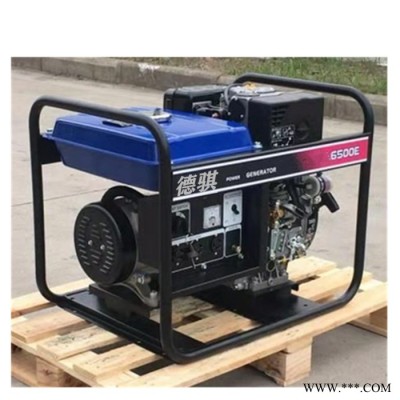 重庆汽油发电机组销售 德骐10KW小型发电机价格图5