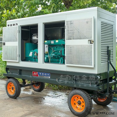 潍柴120kw柴油发电机组 120kw道依茨移动静音柴油发电机组 静音式发电机组 120kw移动拖车发电机 潍柴原厂动力图5