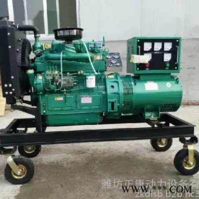 潍柴30kw小型柴油发电机组 印刷机专用断电自启动发电机图3