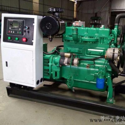 潍柴30kw小型柴油发电机组 印刷机专用断电自启动发电机图2