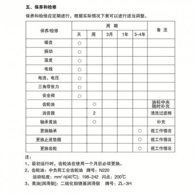 啟正CCR100罗茨风机 三叶罗茨风机 型号参数图3