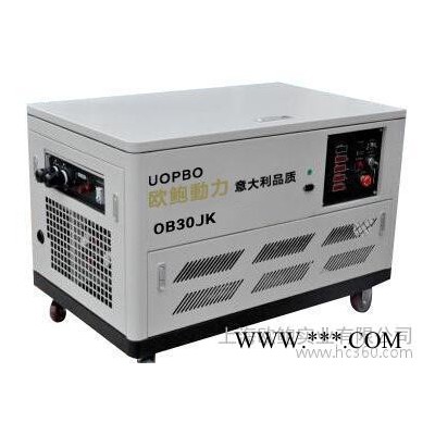 重庆30KW静音汽油发电机图3