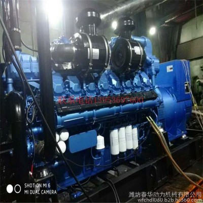 潍柴1200KW柴油发电机组 博杜安（16M33D1530）发电机  青海西藏西宁高原专用发电机组图2