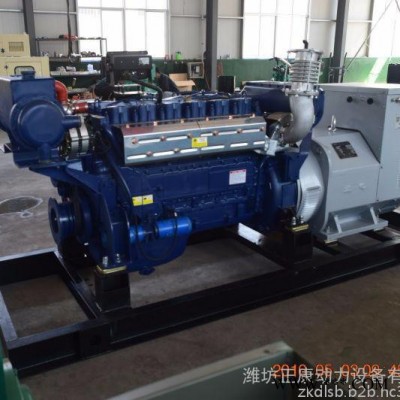 厂家出售潍柴250kw千瓦船用柴油发电机组 纯铜无刷船舶发电机 配斯太尔柴油机 发电机图1