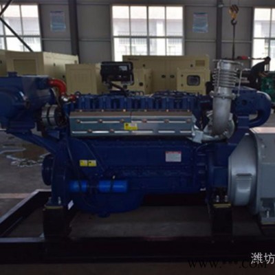 厂家出售潍柴250kw千瓦船用柴油发电机组 纯铜无刷船舶发电机 配斯太尔柴油机 发电机图3