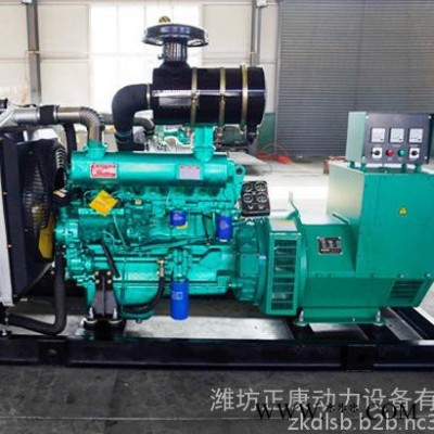 潍柴100kw千瓦柴油发电机组 6105系列柴油机 彩涂板密度板厂备用应急发电机 发电机组图3