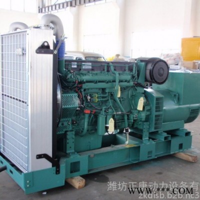 沃尔沃350KW水冷柴油机发电机组 四保护纯铜发电机 工业备用电源图2