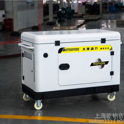 单位施工8KW汽油静音发电机图5