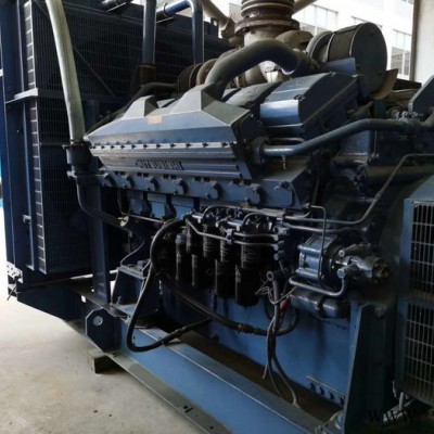 伟钢机电二手发电机组 三菱MGS S12H 840kW 二手发电机 柴油发电机组 九成新图4