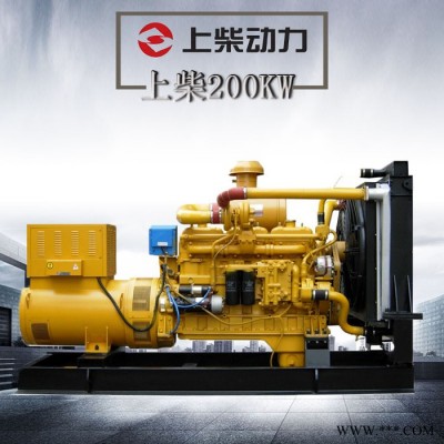 上柴柴油发电机组200KW移动式备用发电机工程建设用大功率发电机图3