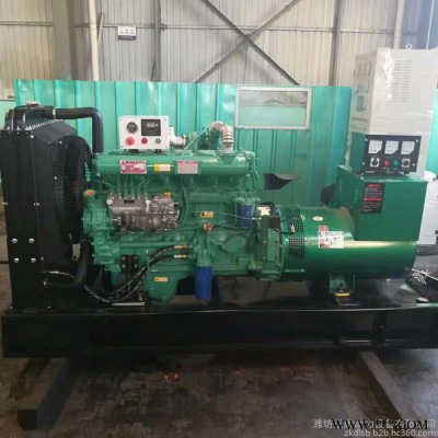 潍柴75kw柴油发电机组 R6105ZD系列 摆式磨粉机专用全铜发电机图3