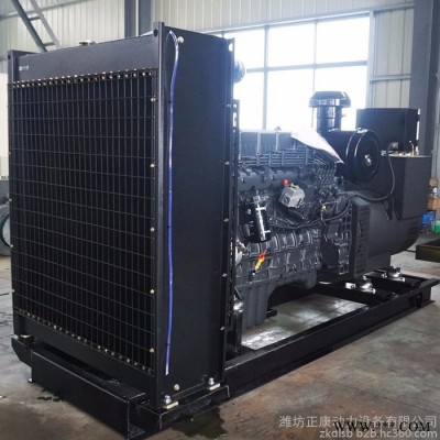 上柴400Kw大型柴油发电机组 三相380v超静音发电机 停电应急备用图4