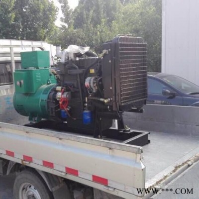 潍柴40kw移动式柴油发电机组 滚筒洗石机专用拖车发电机 全国联保图2