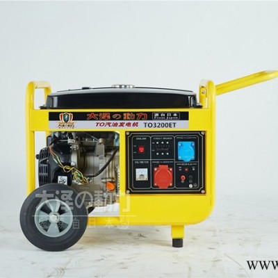 大泽动力TO3200ET 3kw汽油发电机图5