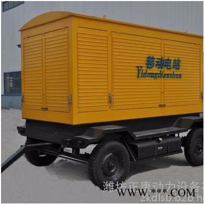 施工备用发电机组 上海申动400kw柴油发电机 移动式自动化足功率电源图3