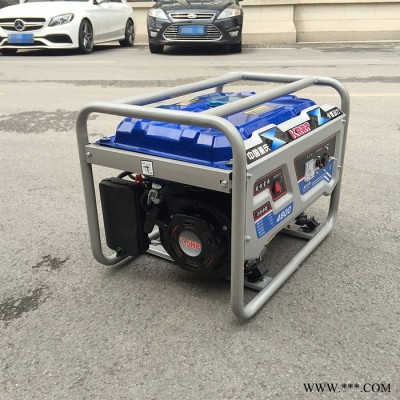 卡镨单相汽油发电机 8kw千瓦电启动 小型220V单相便携式手摇发电机家用图4