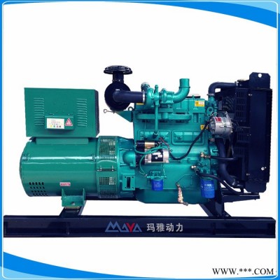 山东50KW千瓦柴油发电机组 发电机 养殖工厂酒店矿场消防  可选静音箱自动化四保护移动电站图3