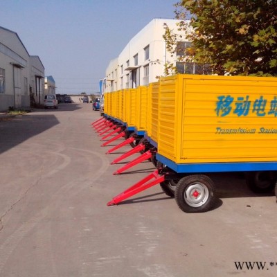 华旭GF100KW 潍坊发电机组，潍坊R6105AZLD柴油机，配套100KW发电机，100KW移动发电机组厂家图2