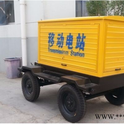华旭GF100KW 潍坊发电机组，潍坊R6105AZLD柴油机，配套100KW发电机，100KW移动发电机组厂家图4