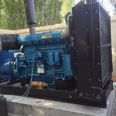工厂400kw备用发电机组 潍柴重机柴油机 配套全铜无刷发电机 现场图图2