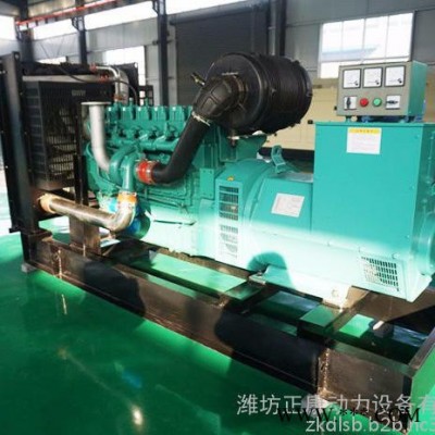 潍柴股份300kw柴油发电机组 颚式破碎机专用300千瓦全铜四保护发电机图3