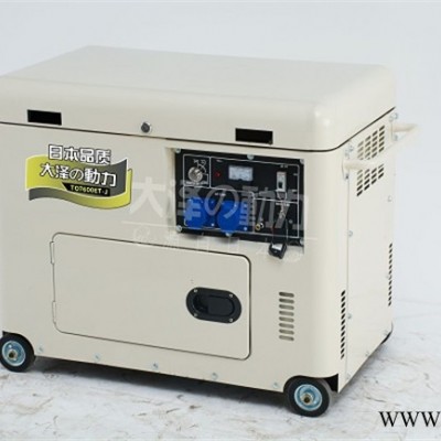 大泽动力TO7600ET-J 6kw柴油发电机图5